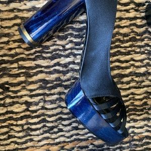 Stella Mc Cartney wooden heels